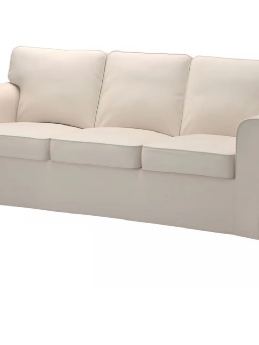 IKEA Ektorp Cover- Svanby Beige 3 Seater